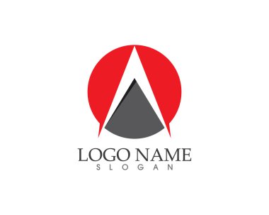 Bir harf logo şablonu