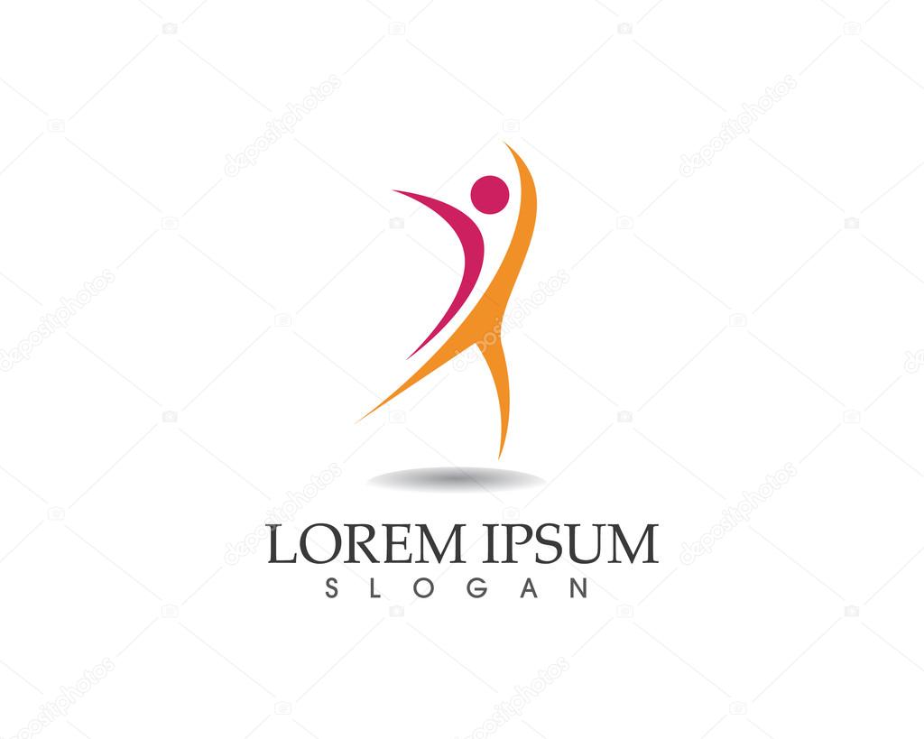 Health people success life logo
