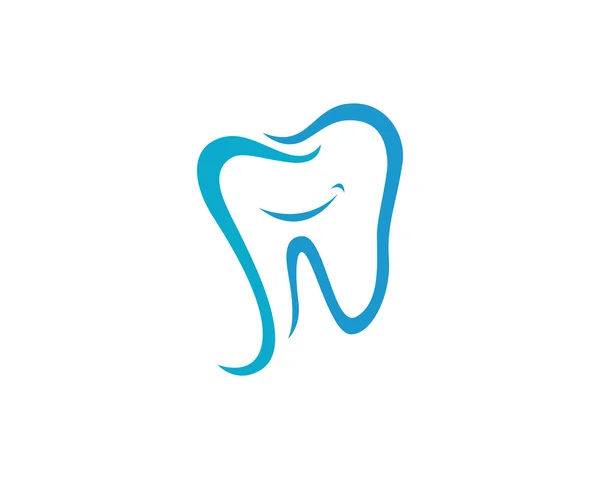 Logotipo y plantilla de cuidado dental — Archivo Imágenes Vectoriales