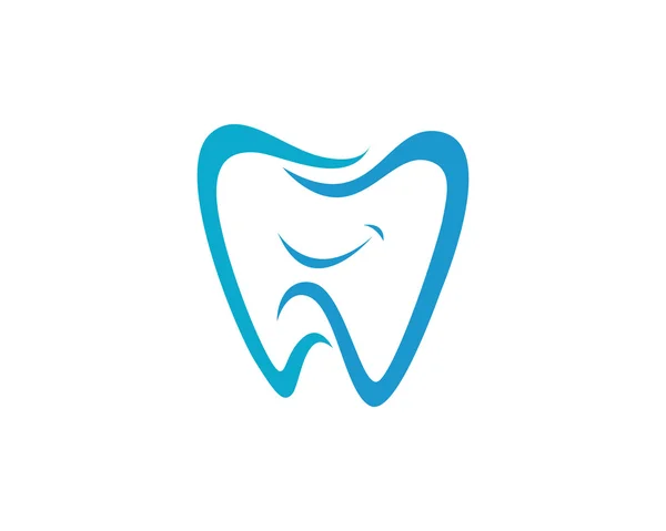 Logotipo y plantilla de cuidado dental — Archivo Imágenes Vectoriales