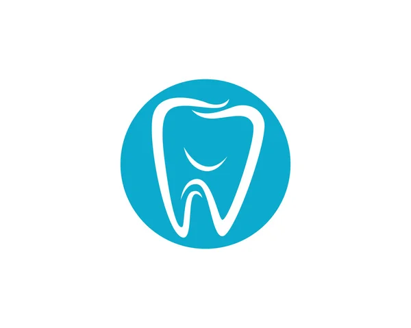 Logotipo y plantilla de cuidado dental — Archivo Imágenes Vectoriales