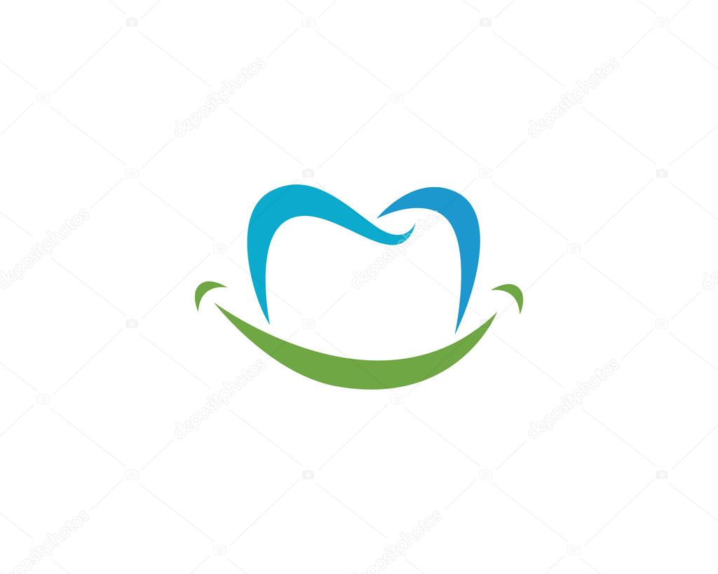 Dental care logo and template