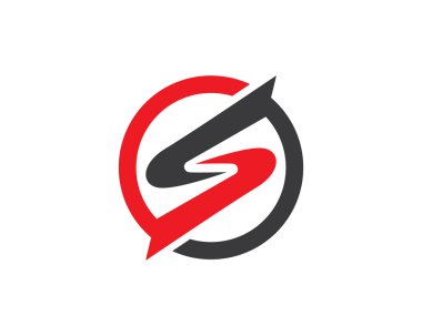S harfi logo simge