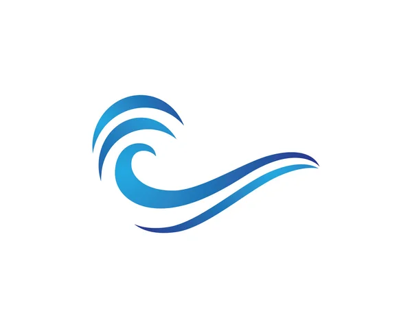 Water Golf strand logo — Stockvector