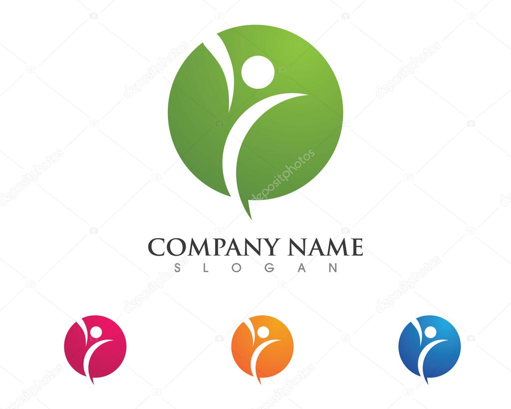 Health people success life logo