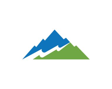 Dağlar Logo şablonu