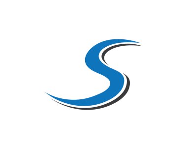 S Harfi Logo şablonu