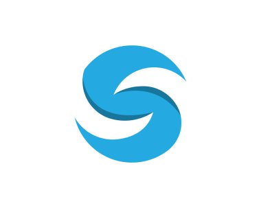 S Harfi Logo şablonu