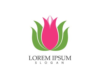 Stilize lotus çiçeği