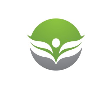 Sağlıklı Logo şablonu