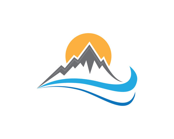 Mountains Logo Template