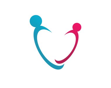 Sağlık başarı insanlar logosu