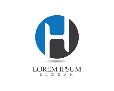 H harfi logosu