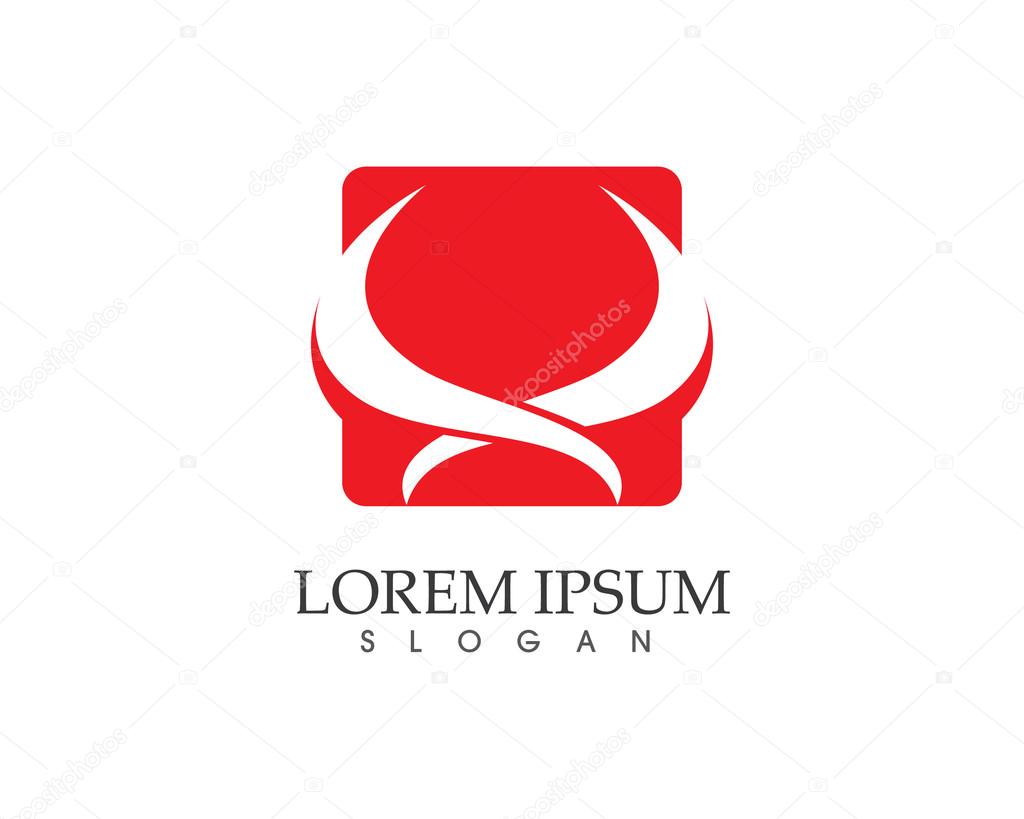 Taurus Logo Template vecor icon design