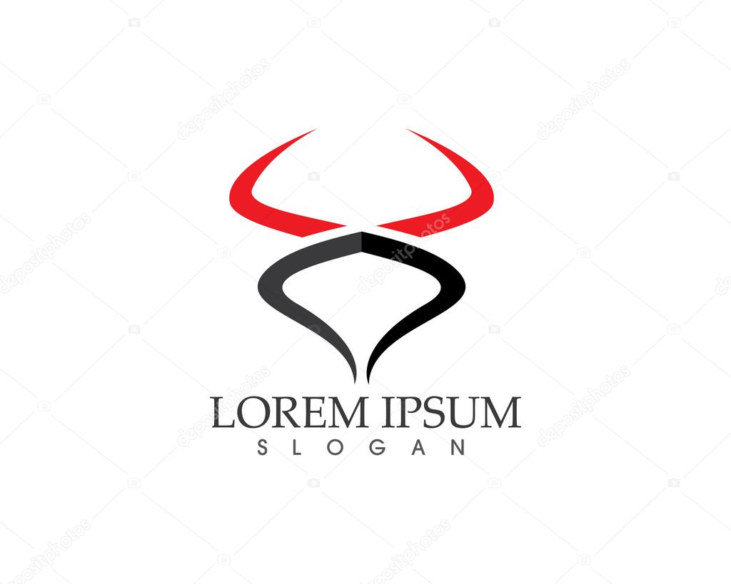 Taurus Logo Template vecor icon design