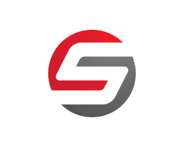 S Harfi Logo şablonu