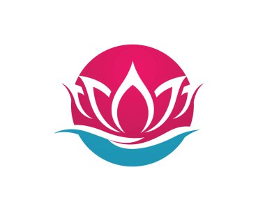 Güzellik Lotus Logo şablonu