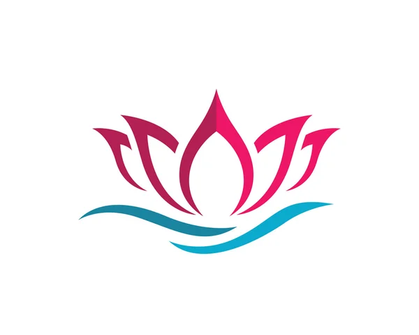Güzellik Lotus Logo şablonu