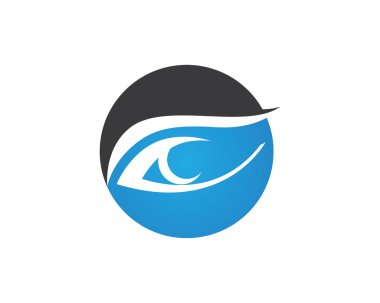 Logo şablonu simgeler göz bakımı