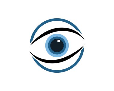 Logo şablonu simgeler göz bakımı