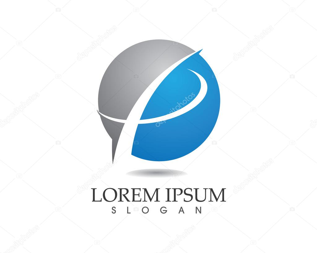 Business finance logo and template