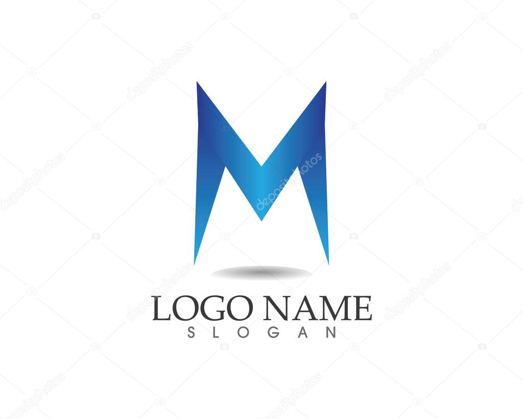 M letter logo and symbol