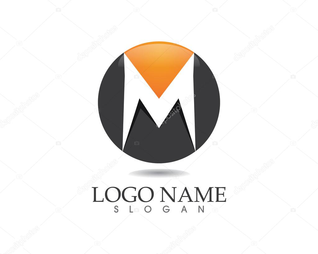 M letter logo and symbol