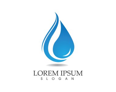 Su damla logo ve sembolü 