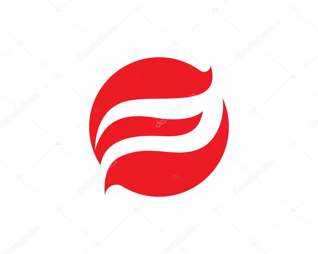 Fire f logo and symbol