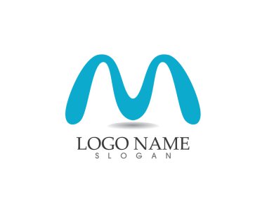 M harfi logosu ve sembolü