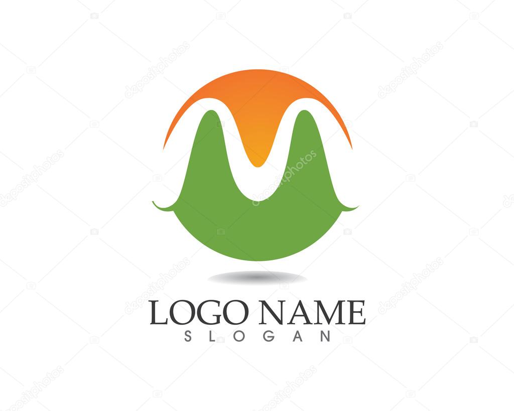 M letter logo and symbol