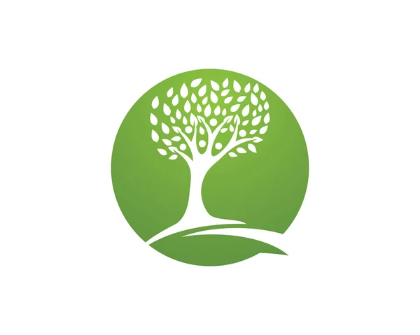 Modèle de logo arbre généalogique — Image vectorielle