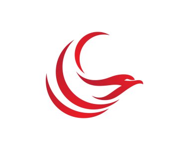 Kartal baş ve kanat logosu