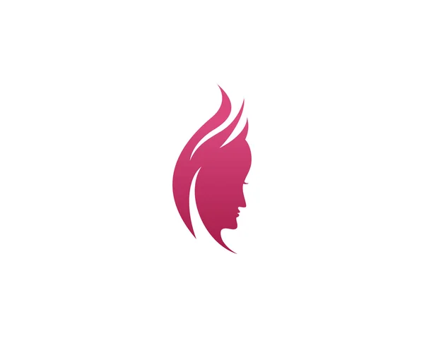 Schönheit Frauen Logo Vorlage — Stockvektor