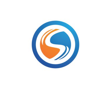 S Harfi Logo şablonu