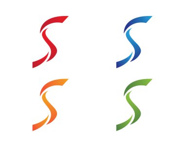 S Harfi Logo şablonu