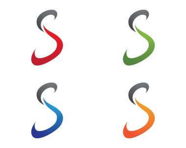 S Harfi Logo şablonu