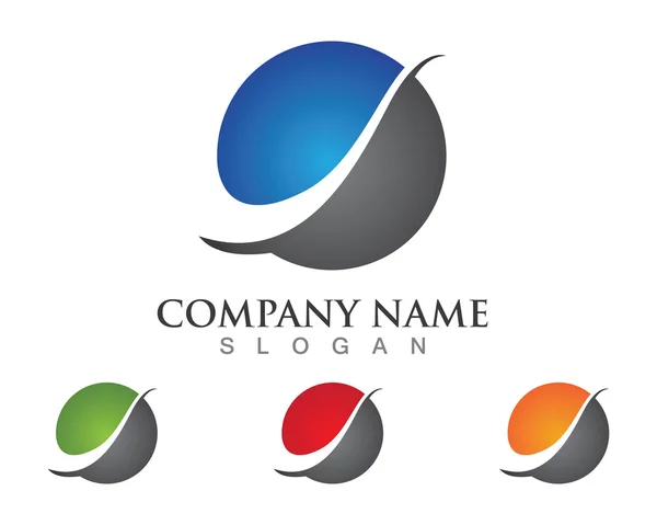 Business Finance Logo — Stock Vector