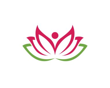 Güzellik Lotus Logo şablonu
