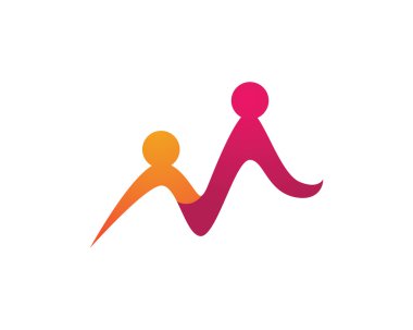 toplum hizmeti Logo şablonu