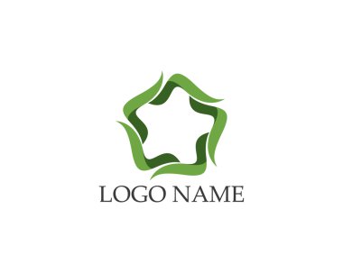 Toplum yıldız insanlar logo grup