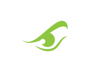 Göz bakımı logo vektörü