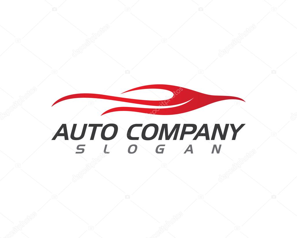Speed Auto car Logo Template vector icon