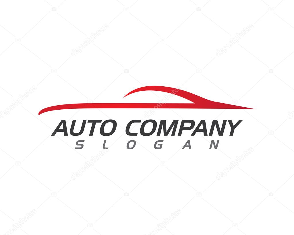 Speed Auto car Logo Template vector icon