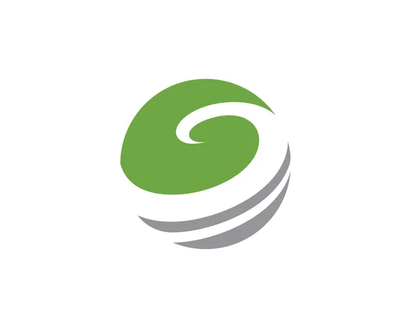 Πρότυπο λογότυπου φύλλων Eco Tree — Διανυσματικό Αρχείο