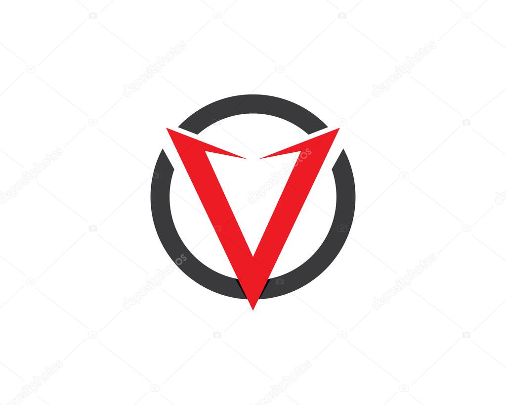 V letter symbol and logo Stock Vector Image by ©elaelo 123326116