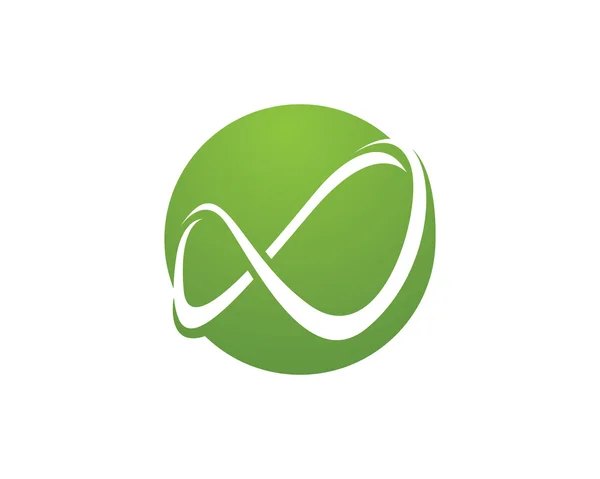 Infinity logo šablona — Stockový vektor