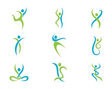 Sağlık Logo şablonu