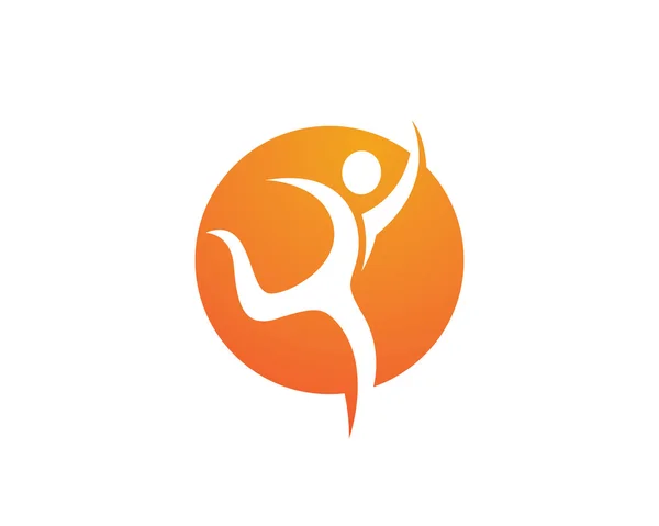 Sağlık Logo şablonu — Stok Vektör