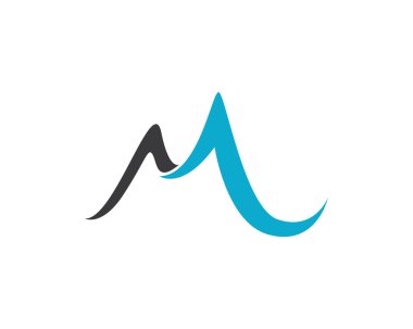 M harfi logosu ve sembolü